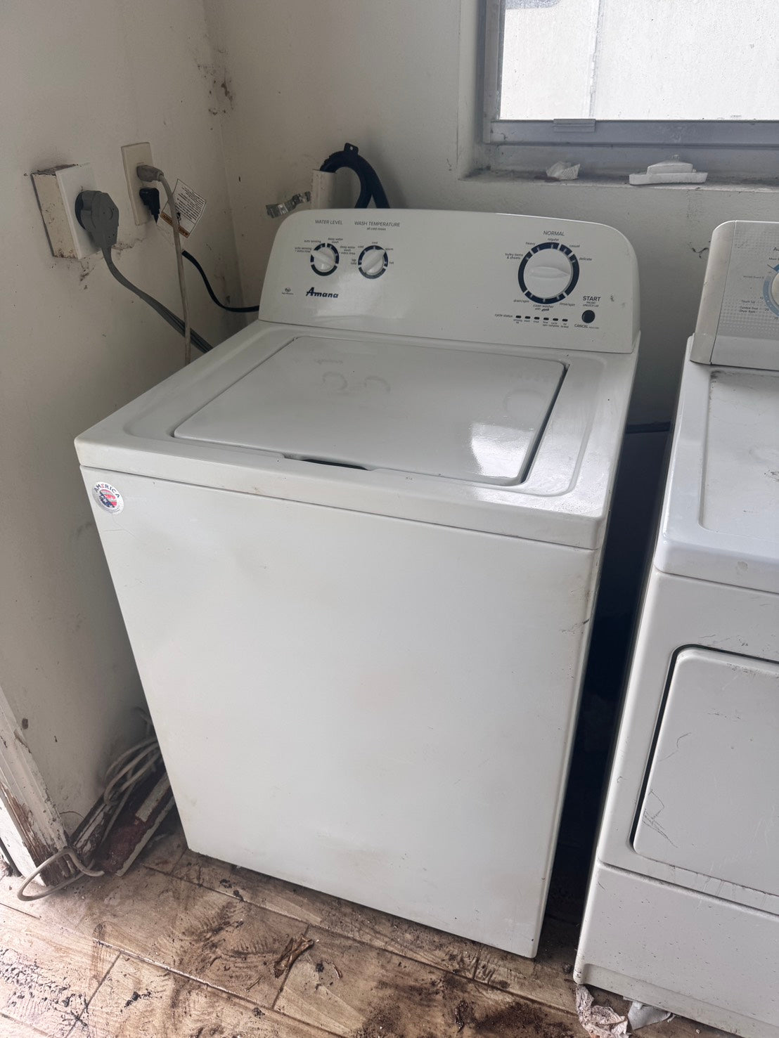 Product Sold – Amana Washer (Model: NTW4516FW2) Product Sold – Amana Washer (Model: NTW4516FW2)